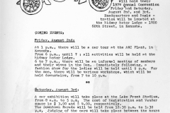1974 GN schedule of 