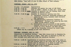 1975 GN schedule of e