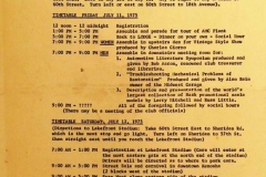 1975 GN schedule of e