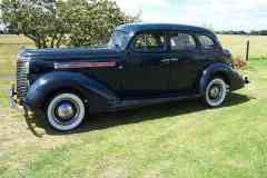 Eric & Jenny Hickmott #8554, 1938 Ambassador Eight Sedan