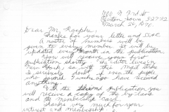 NCCA letter 3-28-70