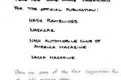 NCCA magazine name suggestions