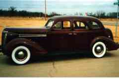 Richard & Mary Mihm # 7251, 1938 Ambassador Eight Sedan